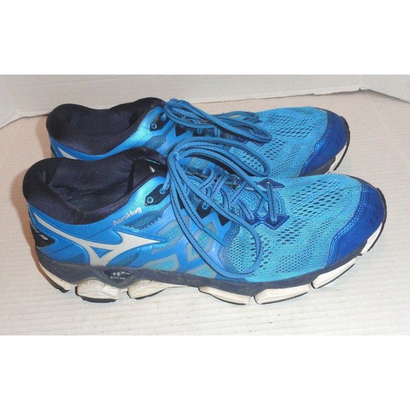 Mizuno Wave Horizon 3 Men's Running Shoes Size: 12.5 - Blue PLEASE READ - Picture 4 of 12